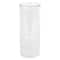 8" Clear Glass Dual Cylinder Candle Holder by Ashland®